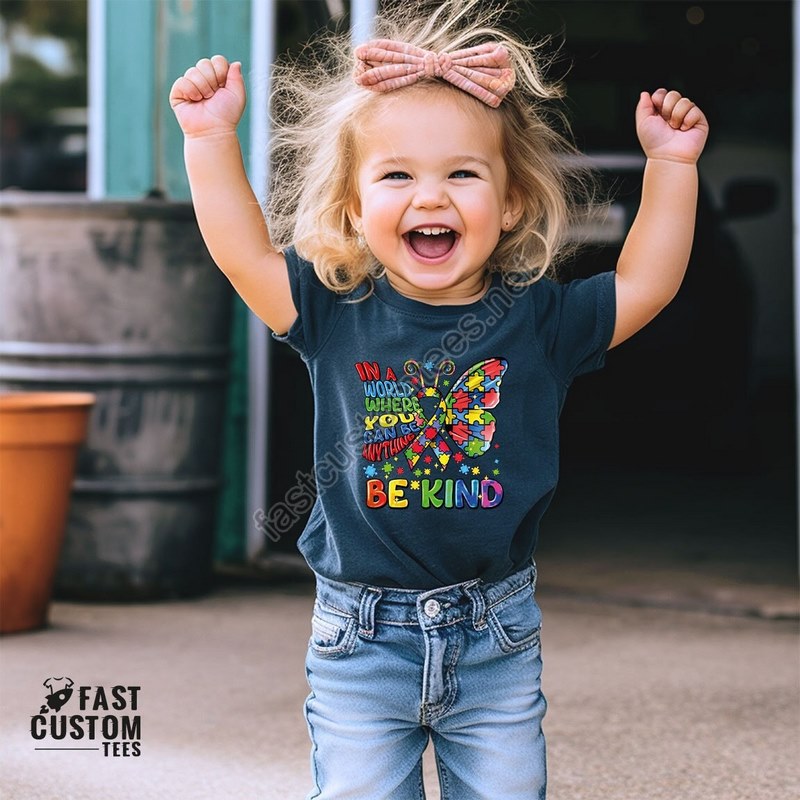 Be Kind Autism Awareness Shirt Autism Toddler Shirt Puzzle Shirt Autism Mom Shirt Autistic Kids Shirt Awesome Autism Youth Shirt