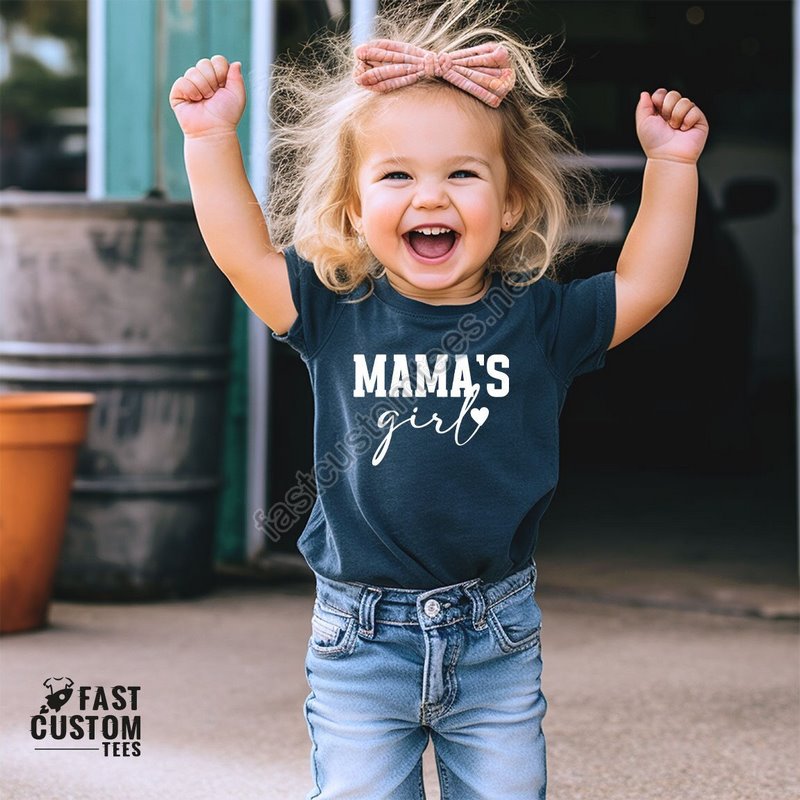 Mama's Girl Shirt Mother's Day Shirt Mama's Girl Matching Tshirts New Mom Shirt Gift For Mom Mommy And Me Shirt Mother And Kid Shirt