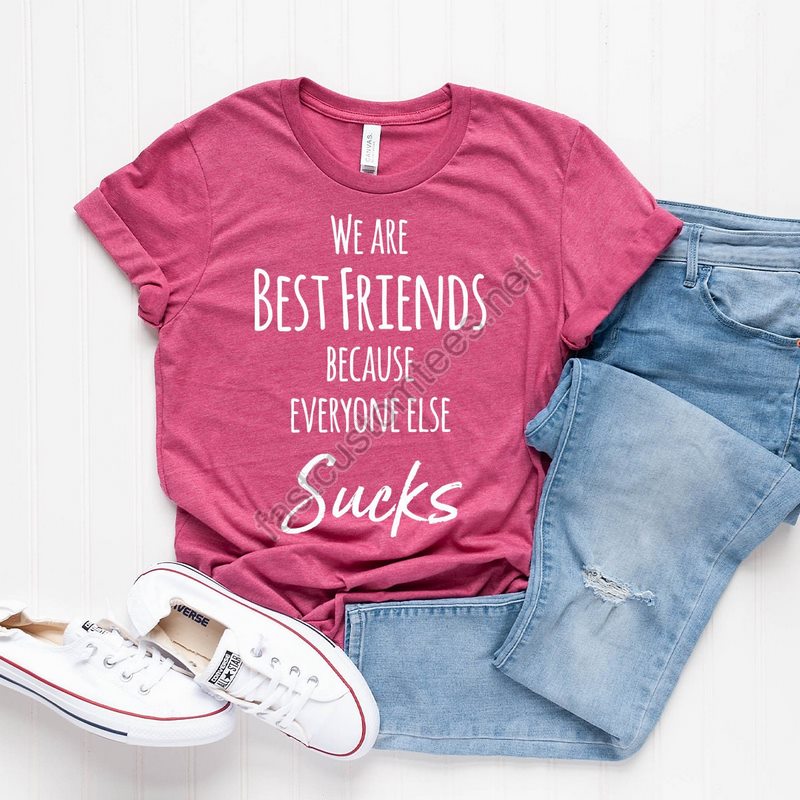 Best Friend Shirts Best Friend Gift Bestie Matching Shirt We Are Best Friends Shirt Funny Shirtbbf Gift Matching Giftsbestie Shirt