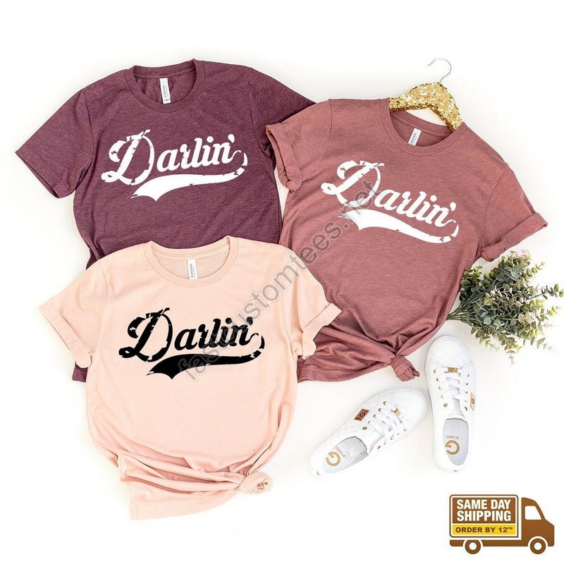 Darlin Shirt Darlin' T-shirt Southern Shirt Southern Tee Western Shirt Darlin' Graphic Tee Country Music Shirt Concert Shirt