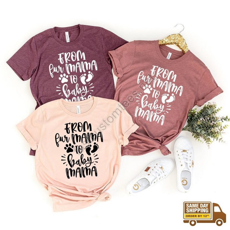 Baby Announcement Shirt New Mom Gift Baby Mom Shirt Pregnancy T-shirt