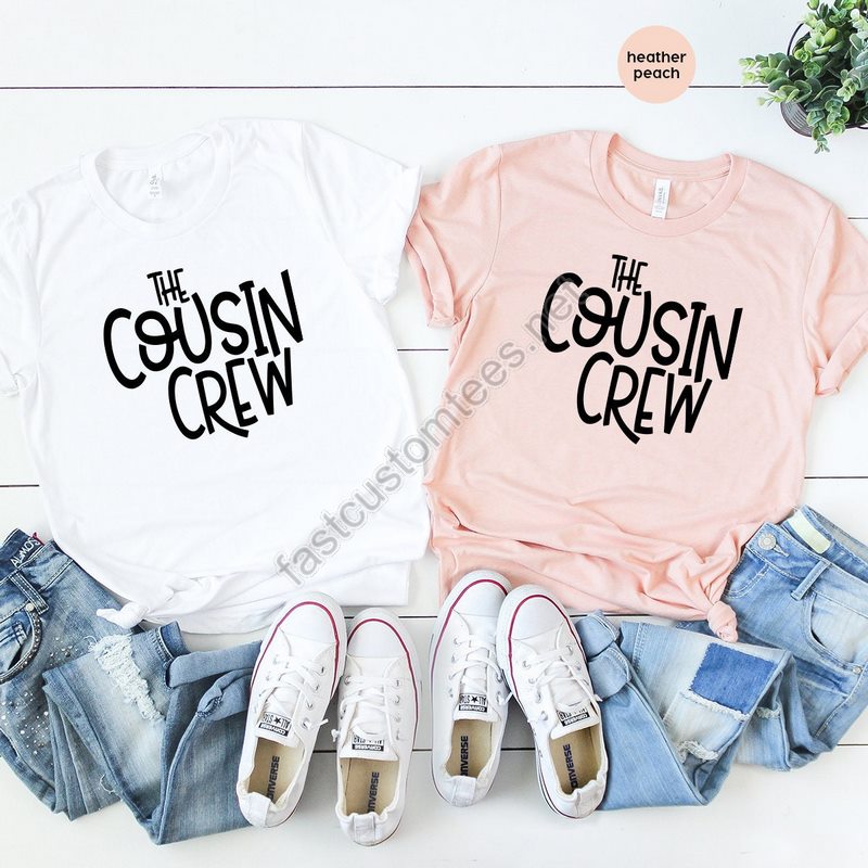 Cousin Crew T-shirt Cousin Shirts Christmas Cousin Tee Xmas Party Shirt Matching Cousin Tee Gift For Cousin Matching Family Tee