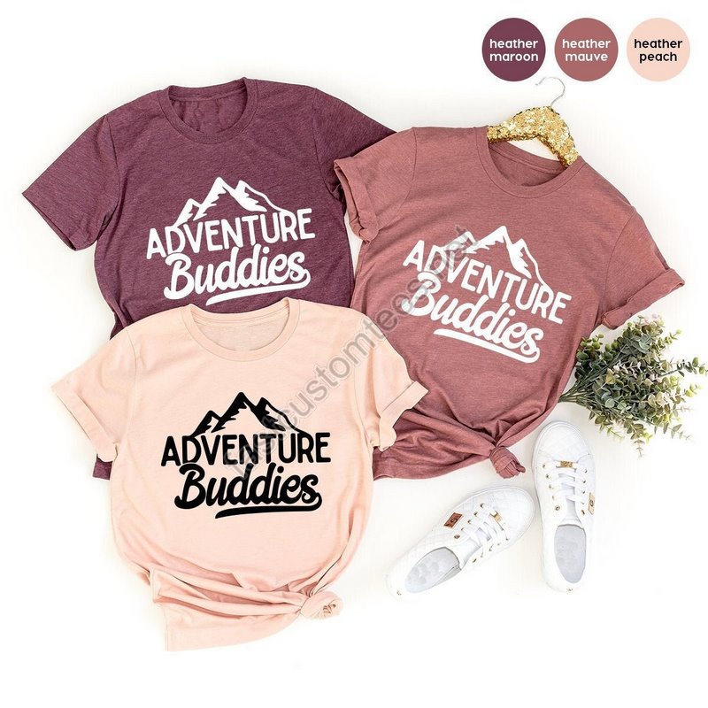 Matching Camping Shirts Camping Shirts Family Travel Shirts Adventure Buddies Nature Lover Shirtshiking Friend Shirtvacations Shirt