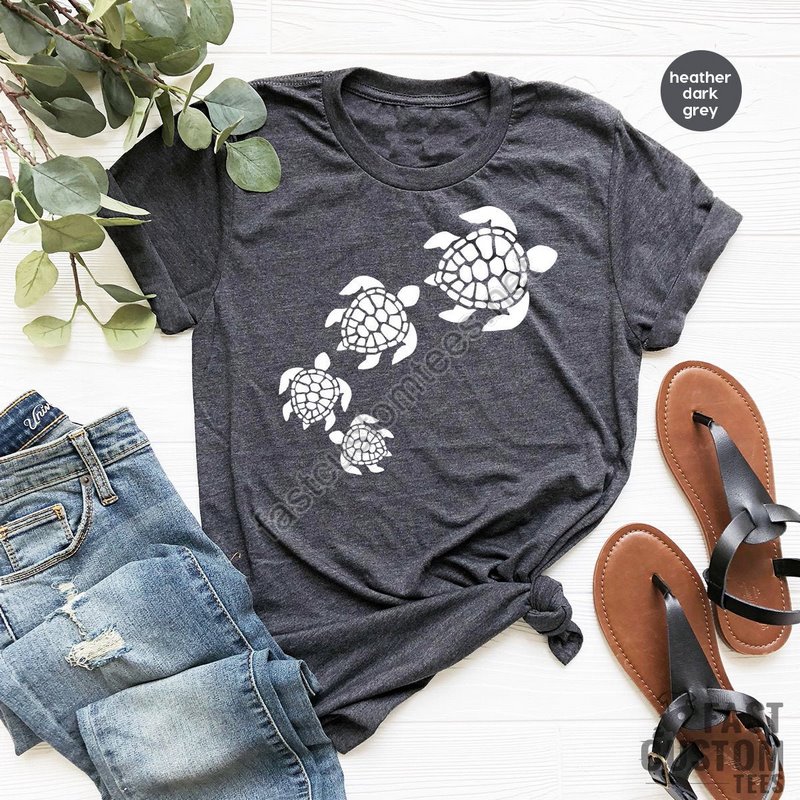 Turtle Shirt Love Turtle Shirt Nature Lover Sea Turtle Shirt Beach Life Shirts Turtle Shirt Save The Turtles Traveler Adventure Shirt