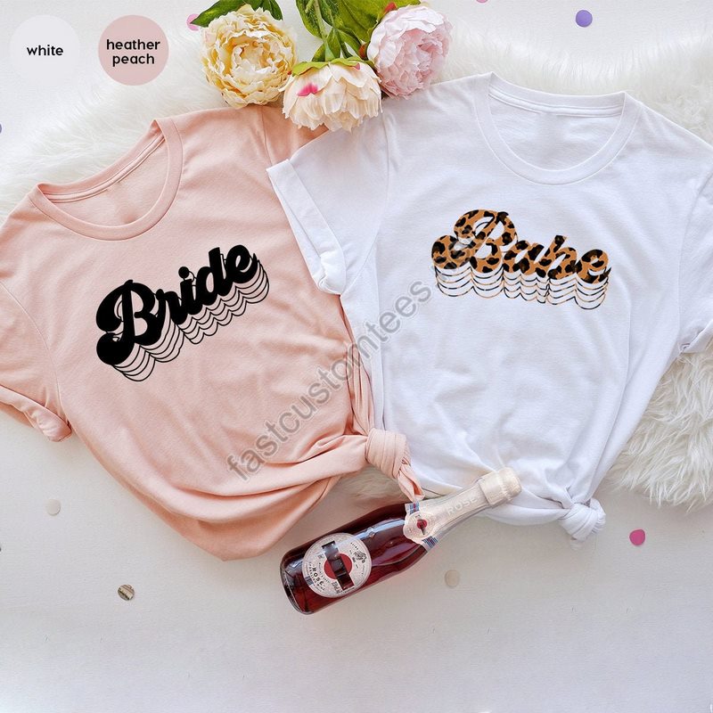 Retro Bachelorette Shirt Bachelorette Party Tee Bride T Shirt Babe Shirt Bride Team Tshirt Bridesmaids T-shirt Bridal Shower