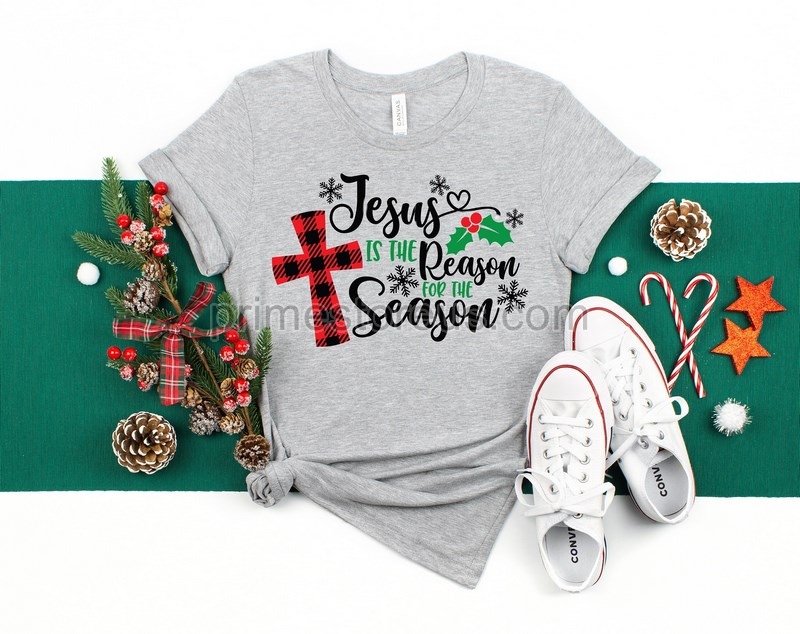 Jesus Is The Reason For The Season Shirt Gift New Year Shirt Matching Family Pajamas Gift For Mom New Year Clothing Couple Shirt