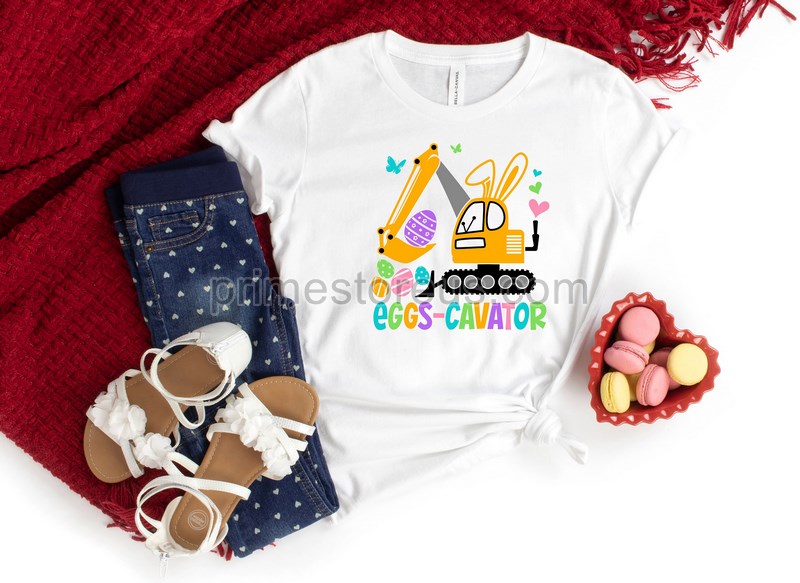 Happy Easter Shirt Kids Easter Shirt Cute Easter Shirt Easter Shirt Happy Easter Easter Bunny Shirt Bunny Shirteggs Cavator