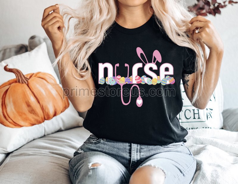 Nurse Easter Shirtnurse Gift For Easter Day Easter Bunny Shirthappy Easter Shirt Easter Shirt Bunny Shirt Easter Day Gifteaster Nurse