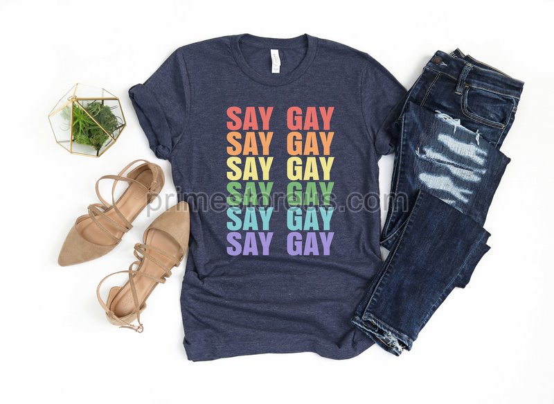 Florida It's Ok To Say Gay Shirt Gay Rights T-shirt Human Rights Shirt Equality T-shirt Lgbtq Shirts Protest Don't Say Gay