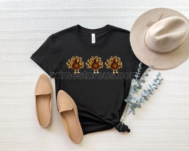 Leopard Turkey Shirt Thanksgiving T-shirt Leopard Thanksgiving Shirt Thanksgiving Family Shirts Thanksgiving Shirts Cheetah Shirt