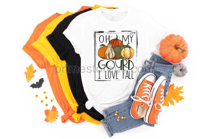 Oh My Gourd I Love Fall Shirt Funny Fall Shirt Pumpkin Patchfall Shirtthanksgiving Shirt Autumn Shirt Pumpkin Shirt Women Fall Shirt