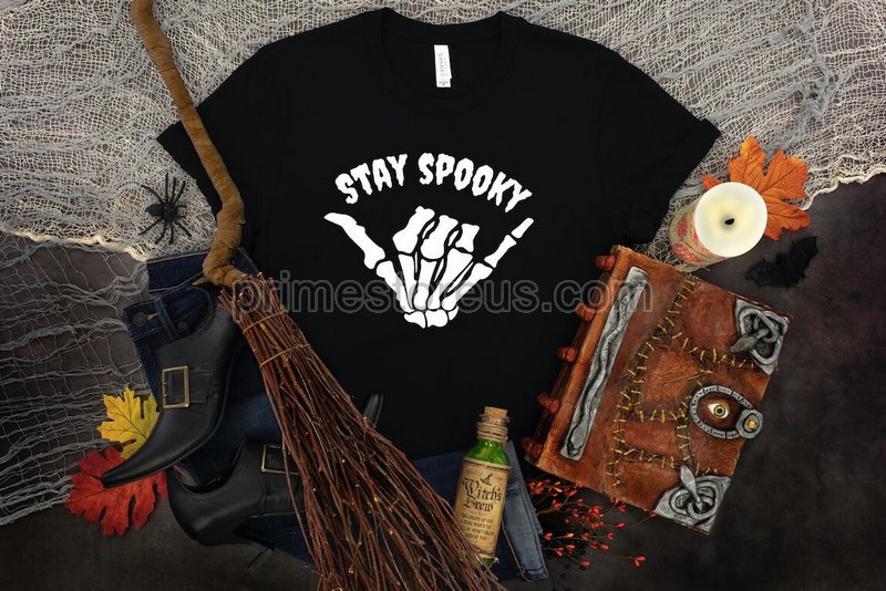 Stay Spooky Shirt Halloween Ghost Shirtcute Halloween Tee Shirt Halloween Graphic Shirt Pumpkin Witch Shirt Ghost Tee Spooky Mom Shirt