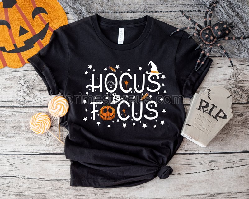 Hocus Focus Teacher Shirt Halloween Teacher Giftfunny Halloween Shirt Spooky Teacher Shirt Witch Teachers Tee Halloween School T-shirt