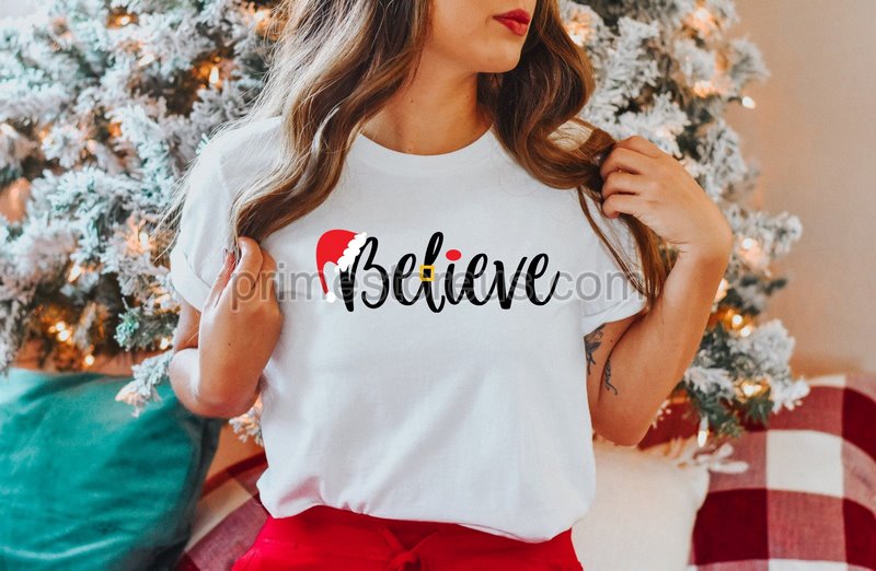 Believe Christmas Shirt Christmas Believe Shirt Christmas Party Shirtchristmas Family Shirt Believe Shirtmerry Christmas