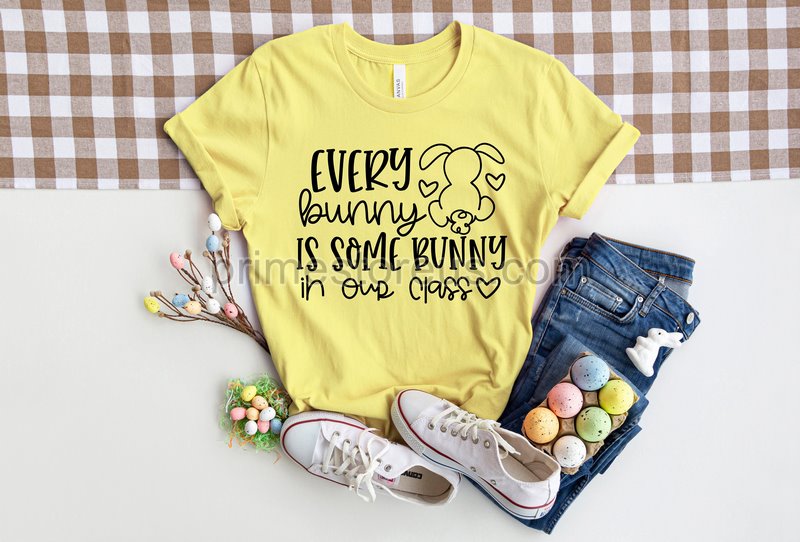 Every Bunny Is Some Bunny In Our Classhappy Easter Shirtteacher Easter Tee Easter Shirtbunny Teacherteecute Easter Shirtteacher Shirt