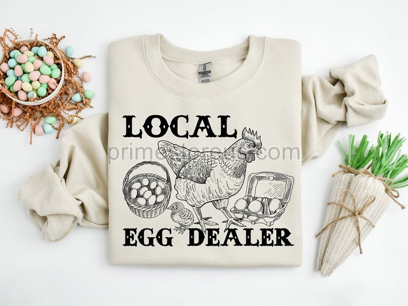 Aster Egg Dealer Sweatshirt Womens Chickens Sweatshirt Trendy Chicken Sweatshirt Chicken Mom Shirt Easter Gift For Chicken Lover