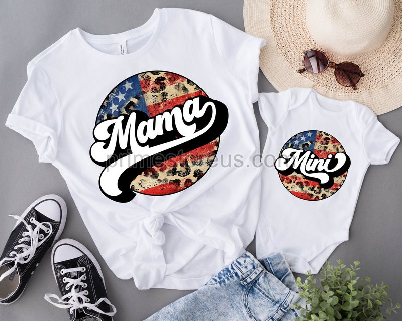 Army Mama Shirt Usa Patriotic Mini Shirt Mama Mini Matching Shirt Mama Mini Patriotic Shirtusa Mama Shirtmini Shirtmothers Day Gift