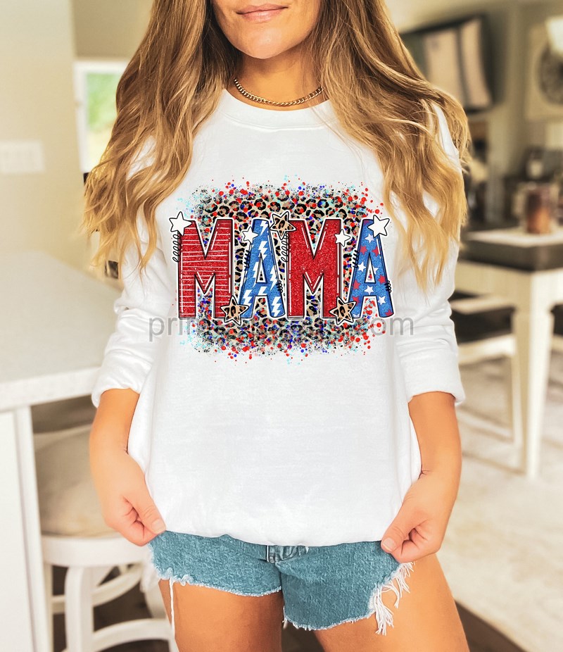 4th Of July Shirtmama American Flag Shirt 4th Of July Mama Shirtamerican Mom Shirt4th Of July Partyindependence Da Patriotic Tee