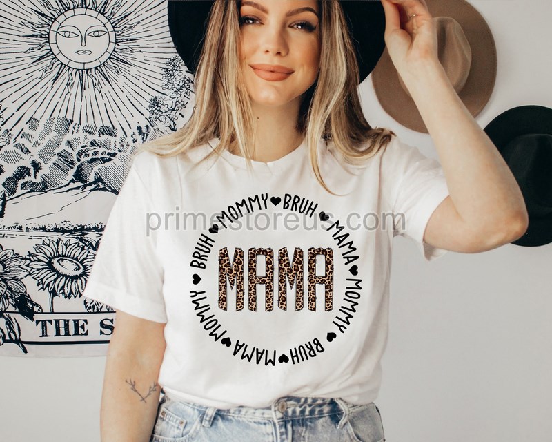 Leopard Mama Mommy Bruh Shirtgift For Mom From Sonmothers Day Giftmom Shirtmama Bruh Shirtmom Giftmom Lifemama Shirtdance Mom Shirt