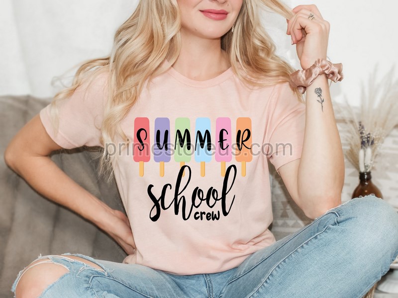 Summer School Crew Last Day Of Schoollast Day Of School Shirts End Of School Year Goodbye School Hello Summer School's Out For Summer