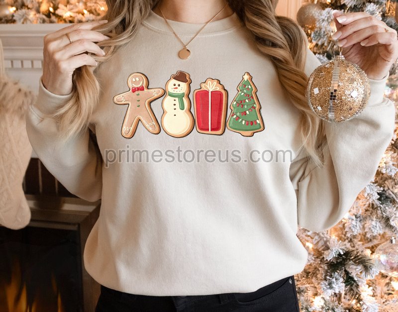 Gingerbread Cookies Sweatshirt Gingerbread Christmas Shirt Christmas Sweater Christmas Gift Christmas Matching Sweatshirt Family Shirt