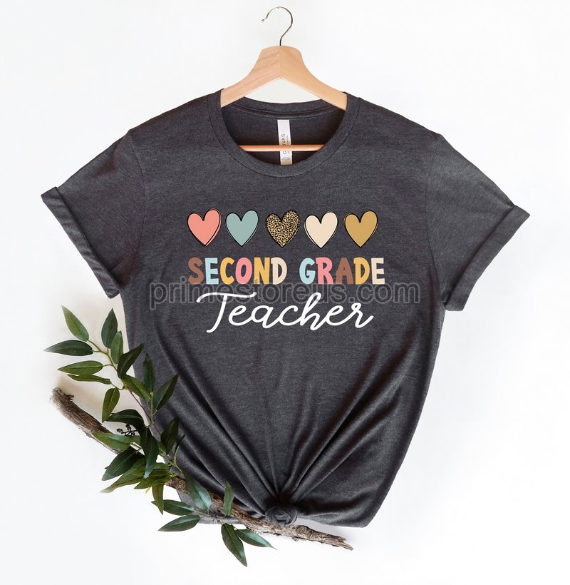 Boho Second Grade Teacher Shirt 1st Grade Teacher Shirt First Day Of School Shirt Back To School Shirt Third Grade Shirts Teacher Shirt