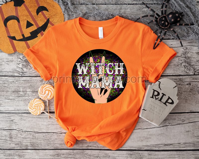 Witch Mama Shirt Halloween Shirt Halloween Funny Shirt Spooky Mama Shirt Halloween Party Scary Halloween Shirts Halloween Mom Tshirt