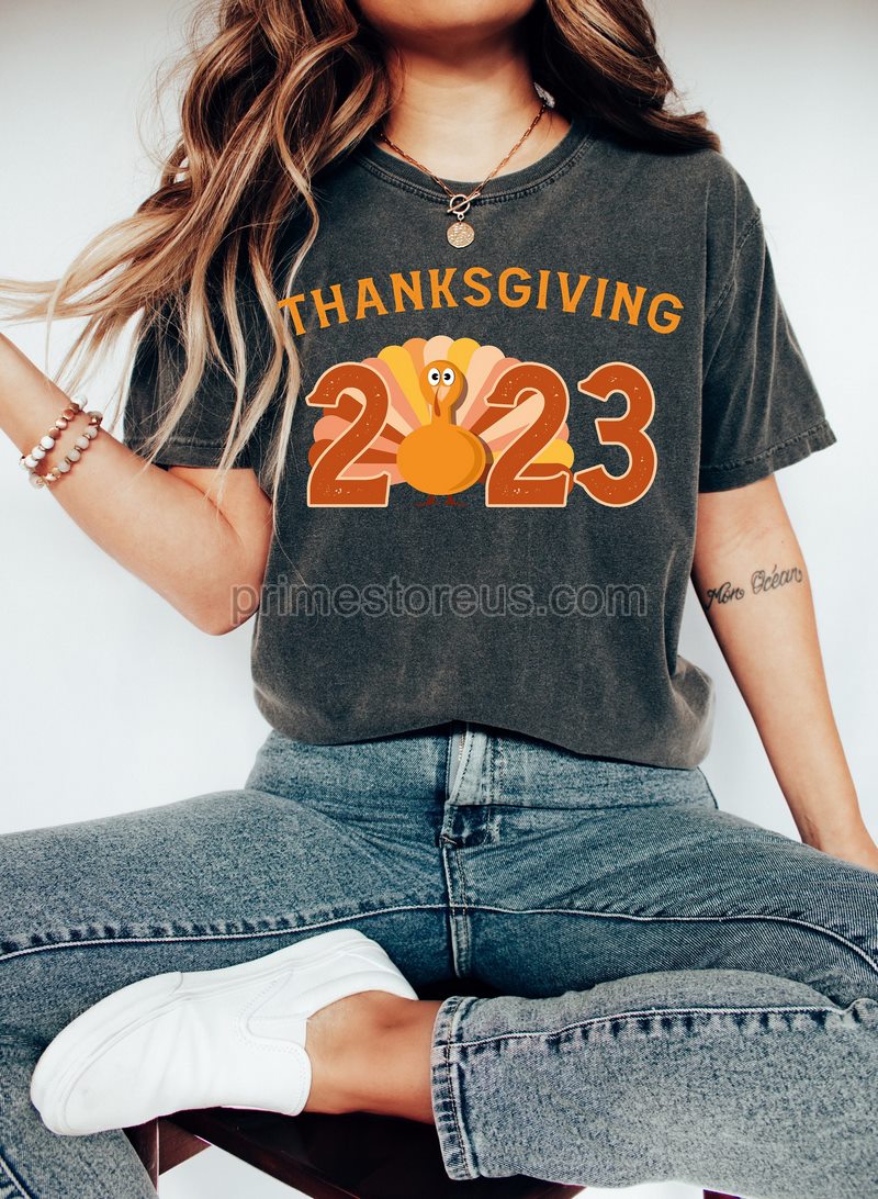 Thanksgiving 2023 Shirt Thanksgiving Sweatshirt Family Matching Outfitshalloween Shirt Autumn Shirt Cute Fall Shirt Gift For Halloween