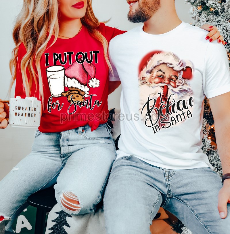 I Put Out For Santa Funny Santa Shirt Funny Christmas Shirt Christmas Shirt For Family Holiday Shirt Ugly Christmas Sweater Santa Tees