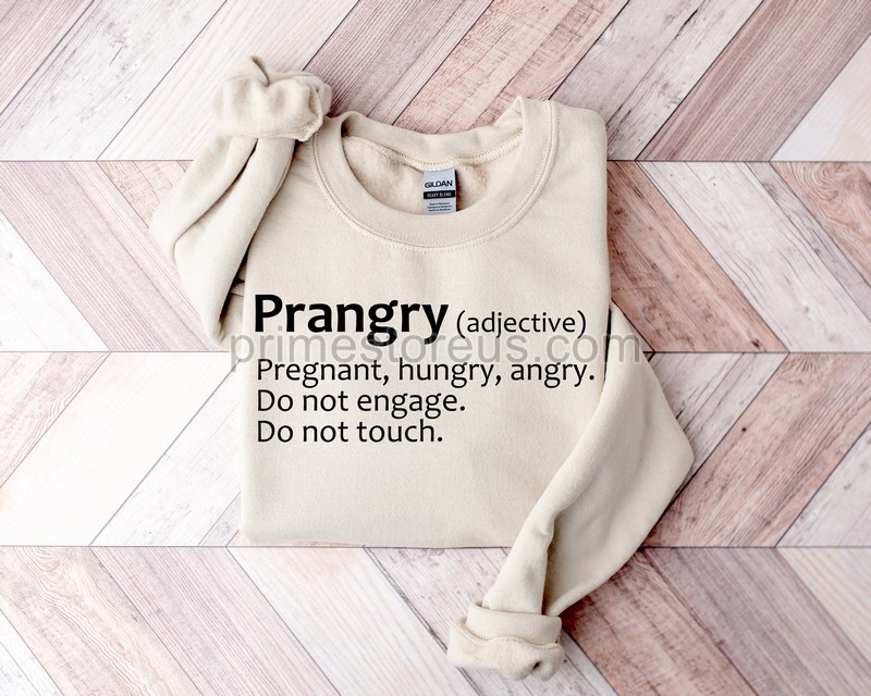 Prangry Definition Shirt Funny Pregnancy Shirt Pregnancy Announcement Mom To Be Shirt Pregnancy Gift New Mom Shirt