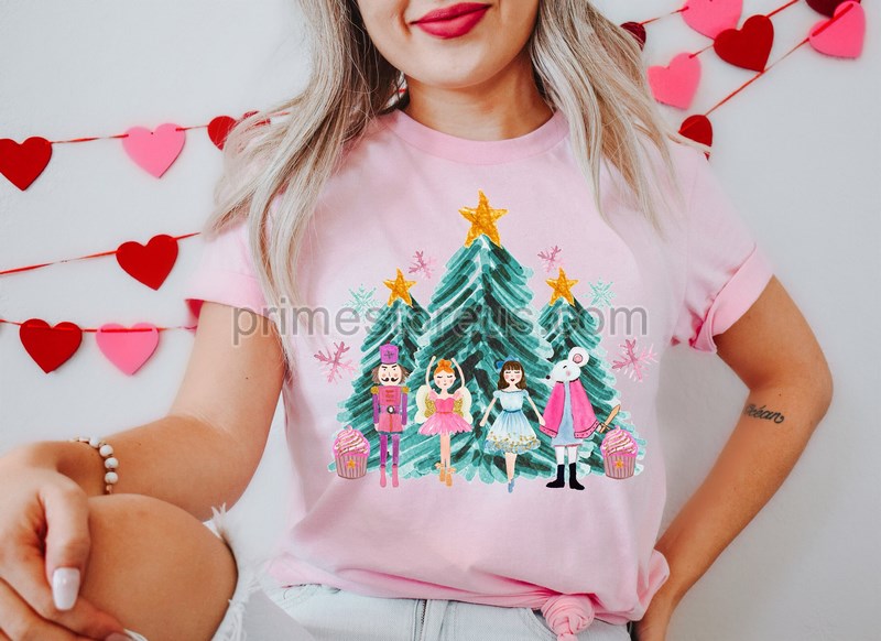 Nutcracker Sweatshirt Nutcracker Shirt Christmas Shirt For Women Women's Nutcracker Tee Teacher Christmas Sweatshirt Holiday Sweater