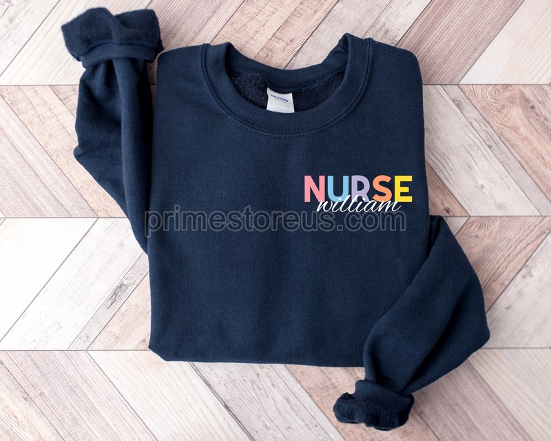 Custom Nurse Shirtpersonalized Nurse Shirtnurse Shirtnurse Shirtnursing School Teenurse Teegift For Nursesuper Heronurse Life Shirt