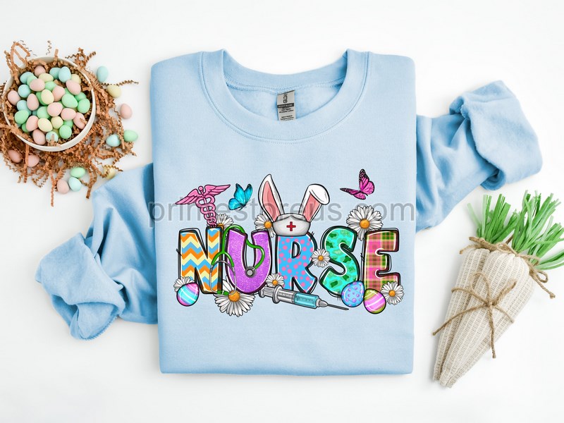 Nurse Easter Shirtnurse Gift For Easter Day Easter Bunny Shirthappy Easter Shirt Easter Shirt Bunny Shirt Easter Day Gifteaster Nurse