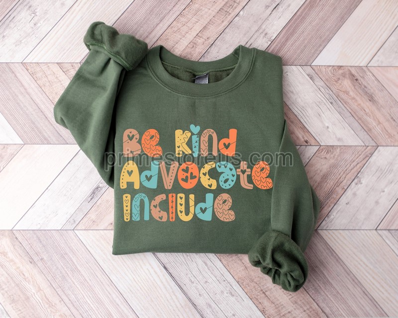 Be Kind Advocate Include Shirtautism Mom Shirtautism Teacher Shirt Gift For Autismsped Autism Awareness Shirt Neurodiversity Awareness