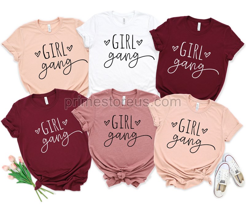 Bachelorette Party Shirts Birthday Party Shirts Girl Gang Shirts Shirts For Women Women Party Shirts Best Women Shirts Best Party