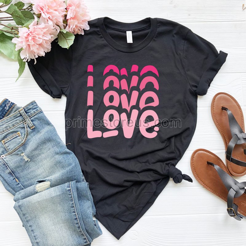 Love Shirt Love T-shirt Gift For Her Love Tee Newlywed Gift Gift For Wife Engagement Shirtlove Top Birthday Gift For Wife