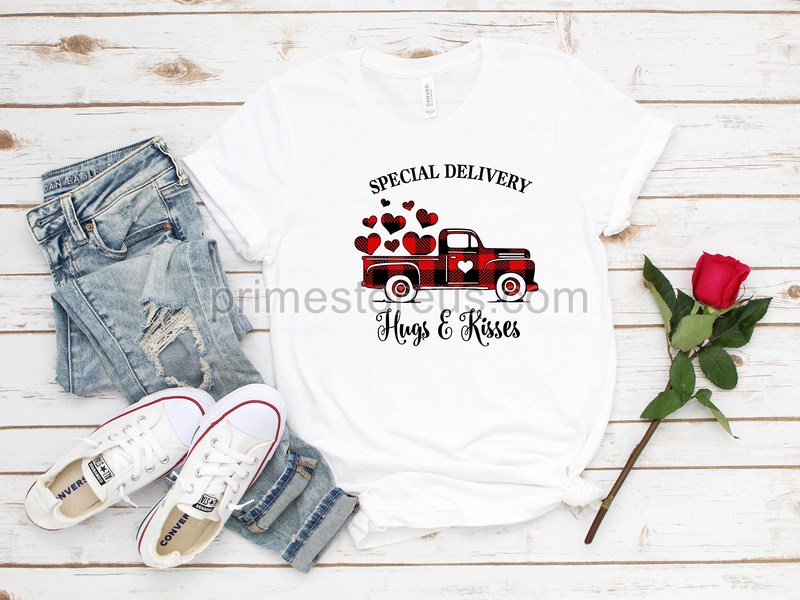 Valentines Buffalo Plaid Truck Shirtvalentines Day Shirts For Womanheart Shirtcute Valentine Shirtcute Valentine Teevalentines Day Gift