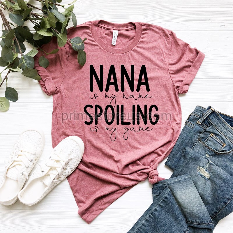 Nana Shirt Nana T-shirt Nana Tee Cute Nana Shirt Gift For Nana Grandma Gift Grandmother Shirt Grandma Tee Mimi Gigi Shirts