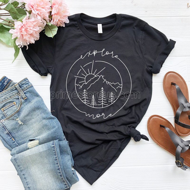 Adventure Shirt Explore Shirt Explore More Shirt Adventurer Gift Camping Shirt Camper Shirt Hiking Shirt Outdoor Shirt