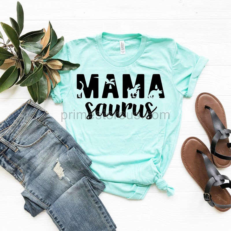 Mama Saurus Shirt Dinosaur Mom Shirt Gift For Mom Mama Shirt Dinosaur Mama Shirt Mother's Day Gift Funny Mom Shirt Funny Wife Gift