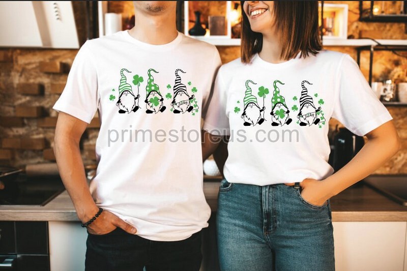 St Patricks Day Gnome Shirt St Patricks Day Shirt St Patricks Day Tshirt Gnome Shirt Gnome Tshirt Shamrock Gnome Shirt Irish Shirt