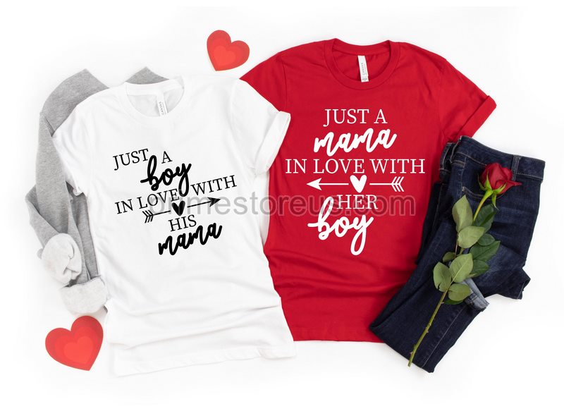 Valentine Mommy And Me Mom And Son Shirts Mommy And Son Shirts Mommy And Me Valentine Shirts Matching Valentines Shirts