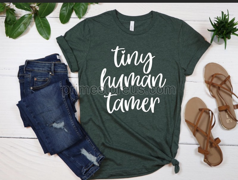 Tiny Human Tamer Teacher Shirt Teacher Gifts Preschool Teacher Gift Field Trip Shirts For Teachers I Teach Tiny Humans