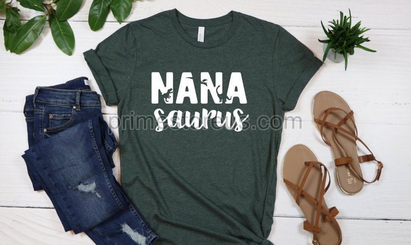 Nanasaurus Shirtnana Shirt Unisex Nana Gift Funny Nana Shirt Gift For Nana Mothers Day Gift Mothers Day Shirtnana Tee