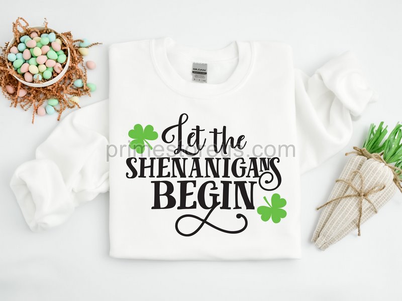 Let The Shenanigans Begin Shirtstpatrick's Day Shirtlucky Shirtlucky Shirt Womenst Patty's Day Shirtiris Shirtmatching Shirt