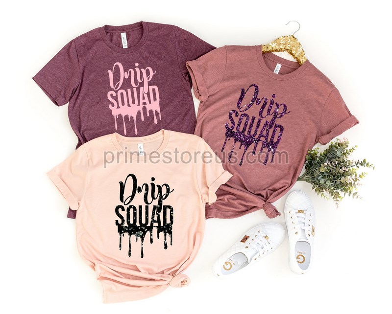 Birthday Drip Squad Shirtbirthday Drip Shirt Drip Squad Shirts Birthday Party Shirts Birthday Shirts For Women Birthday Crew Shirts