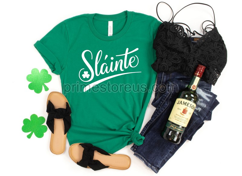 Slainte Shirtshamrock Shirtsaint Patricks Day Shirtshamrock Shirtsaint Patricks Day Family Matching Shirt Irish Shirt Drinking Shirt