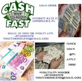 GOOD NEWS WE CAN HELP SOLVE YOUR FINANCIAL PROBLEM