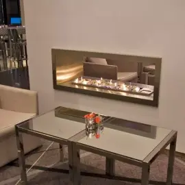 Verto Double sided Vent Free Vent Free Gas FIrepla
