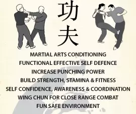 Self Defence  - Krav Maga and Wing Chun Training